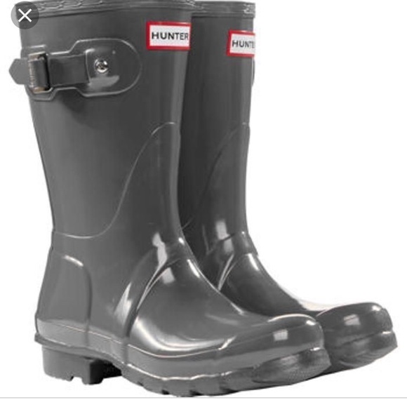 Hunter Boots Short Slate Gloss - Picture 3 of 6